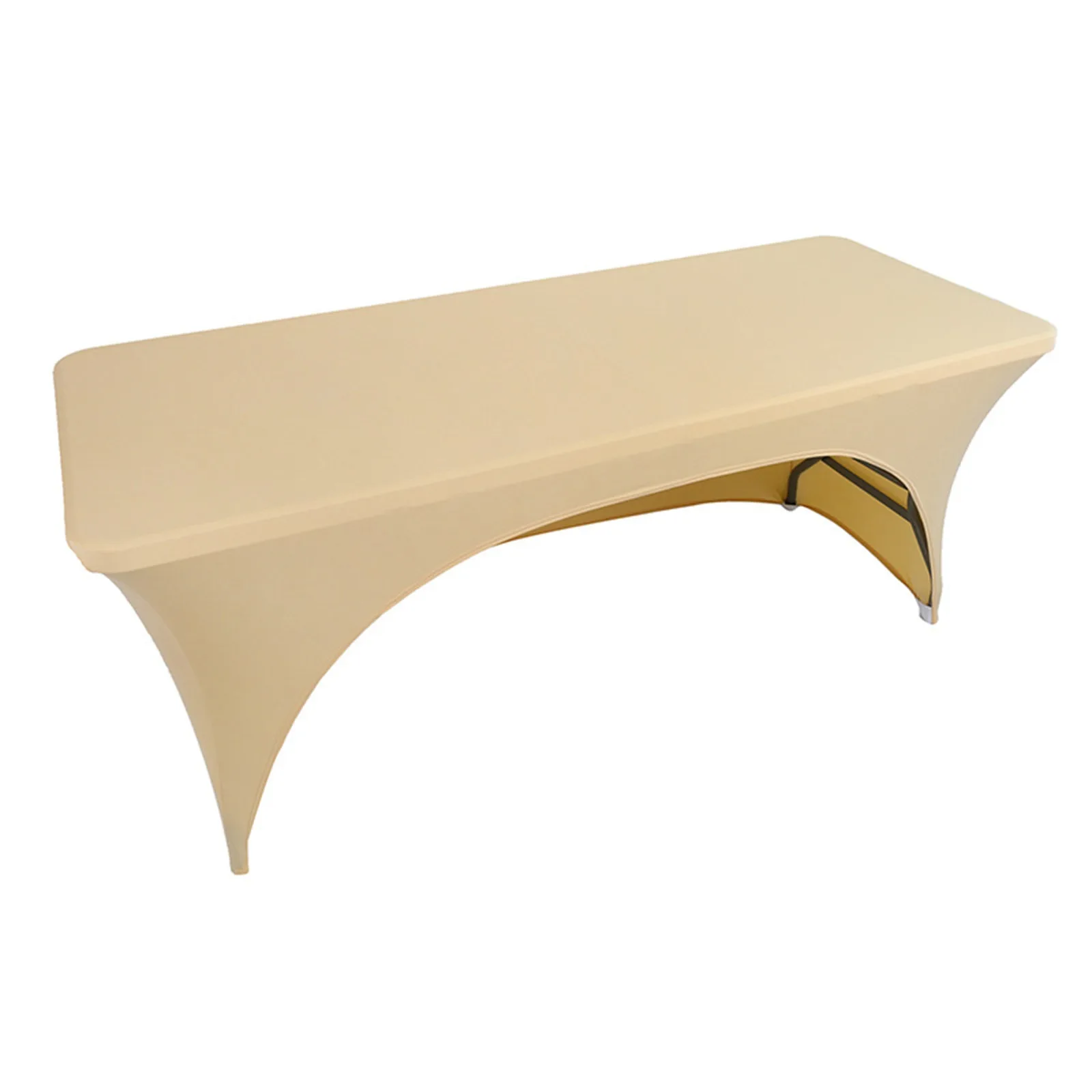 

Elastic Polyester Tablecloth Table Cover Rectangle Party Wedding Tablecloth Catering Meal Tableware Multicolor Home Table Cloth