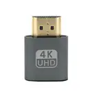 HDMI-совместимый виртуальный дисплей 4K DDC EDID фиктивный штекер EDID дисплей Чит виртуальный штекер фиктивный эмулятор адаптер для майнинга биткоинов