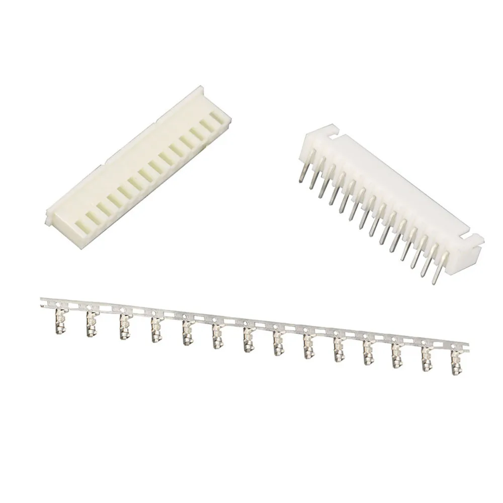 

XH2.54-14P 14Pin Curved needle spacing 2.54mm connectors Male and Female Plug + terminals