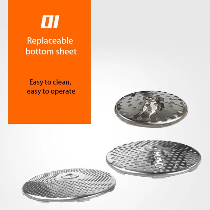 

AU -Stainless Steel Food Mill 2 Quart Capacity 3 Milling Discs