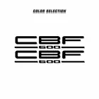 Новинка, светоотражающие топливные колеса для мотоцикла, обтекатели, портативные наклейки на багажный шлем, знак, декоративные наклейки для HONDA CBF600 cbf 600