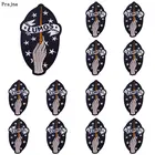 10 шт., аппликация для одежды с вышивкой и надписью lumos