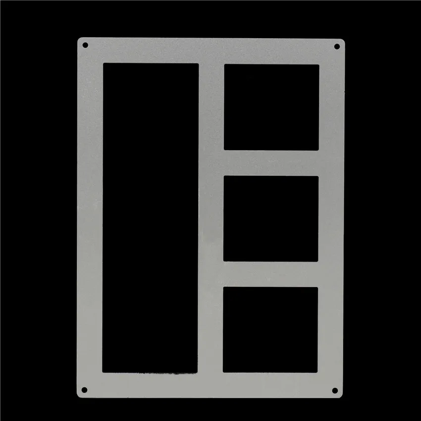 Прямоугольные Пресс формы для рукоделия штампы скрапбукинга металлический