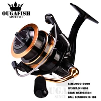 spinning fishing reel all metal spool max drag 11 17kg high speed 111bb carretes de pesca accesorios mar molinete reels tackle
