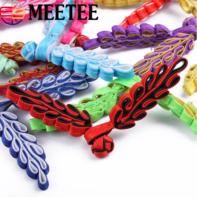 50pcs 11cm High grade Leaves Chinese Frog Closure Button Cheongsam Tang Suit Knot Buttonfor Wedding Dress Decor B5 8|Пуговицы| |