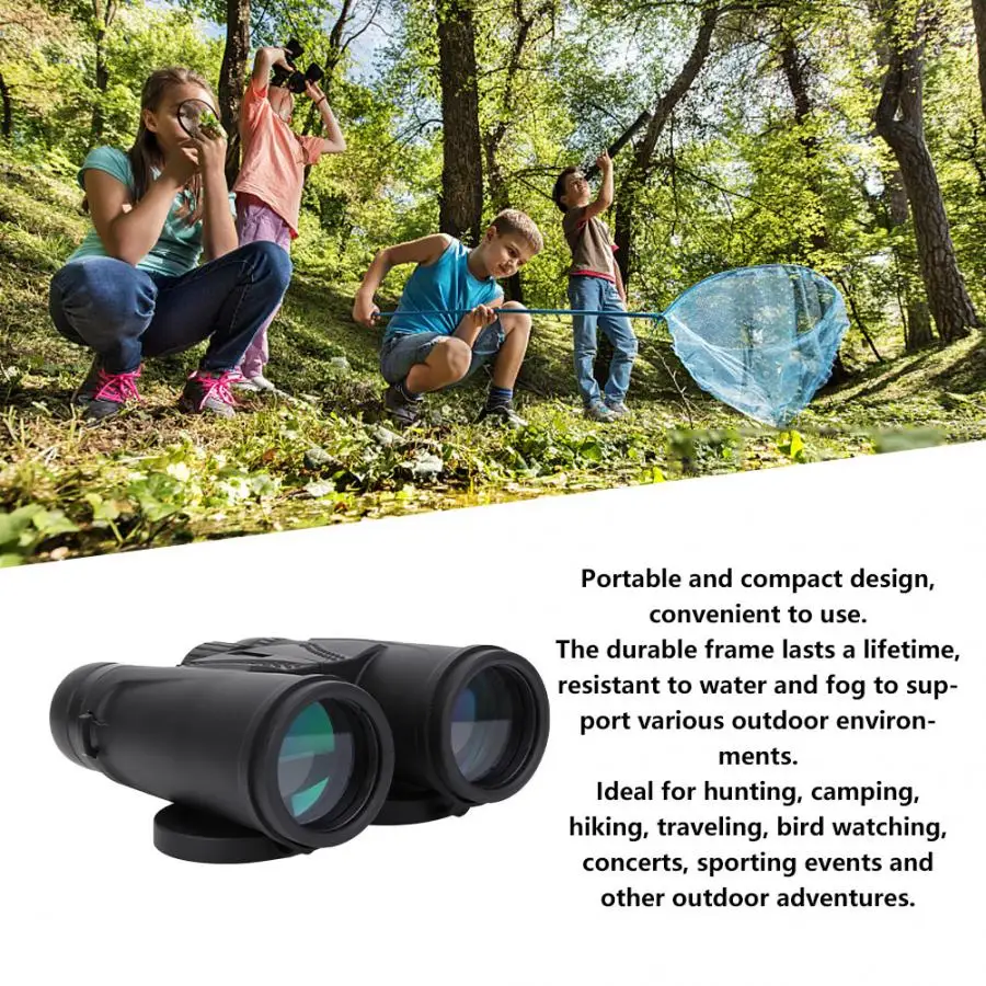 10X42 водонепроницаемый охотничий телескоп высокочастотный точный объектив