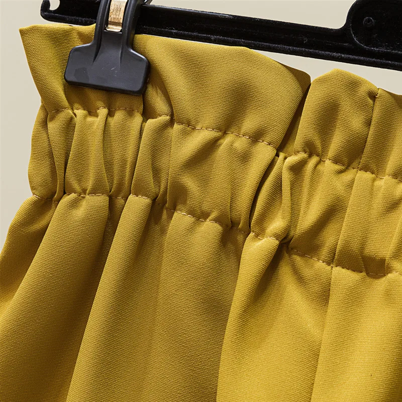 

4xl plus size vintage autumn winter women ladies trousers loose high waisted streetwear casual black slim pants femae A5562