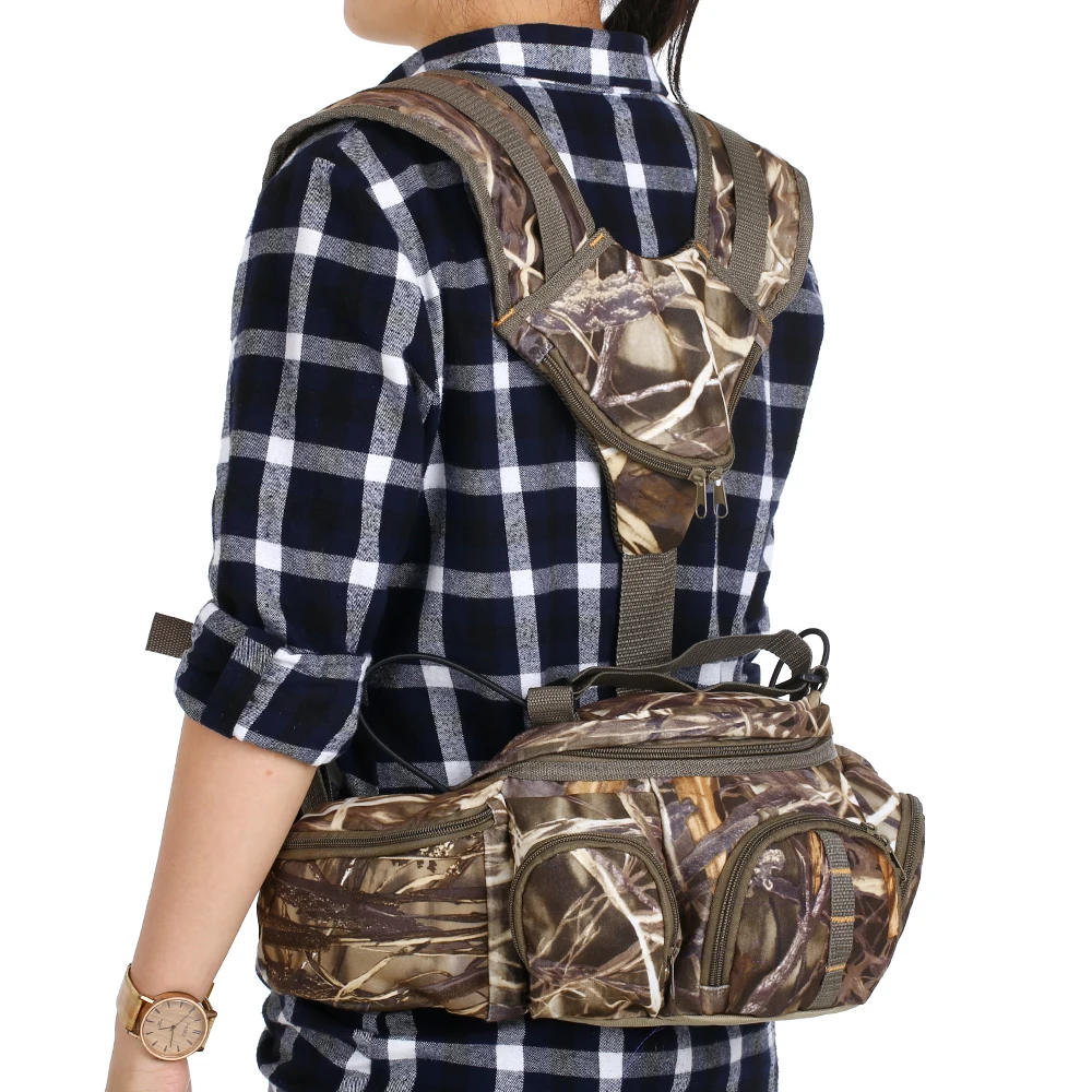 

Multifunctional Camping Bags Climbing Camouflage Bag for Outdoor Hiking Fishing Camping Sports Hunting Fanny Pack