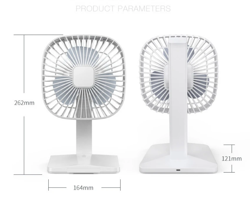 

Telescopic Portable Desktop Fan Large Air Volume Desk Charging Desktop Small Fan