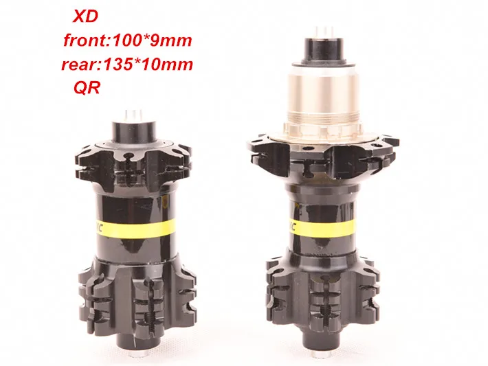 Ступицы с 4 подшипниками ступица для горного велосипеда 10*135 мм QR100 * 15 12*142