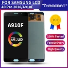 Дисплей AMOLED 6,0 дюйма для SAMSUNG Galaxy A910, ЖК-экран с сенсорным дигитайзером для A9 Pro 2016, A9100, A910F, сменный ЖК-дисплей