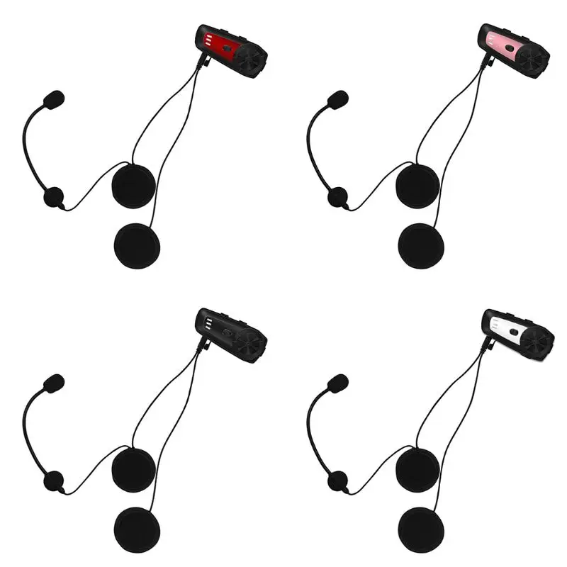 Motorcycle Helmet Intercom M6 Bluetooth Headset Waterproof Interphone H4GC | Автомобили и мотоциклы