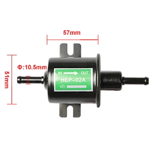Карбол 4 7psi черный электрический топливный насос 12 В Универсальный Масляный