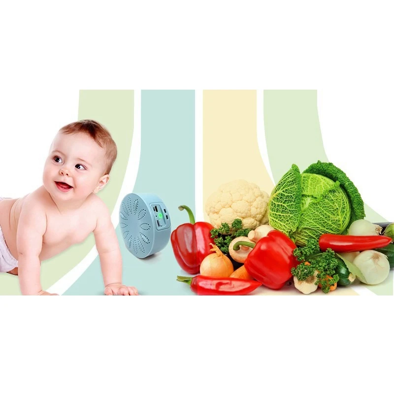 

Ozone Generator Machine USB Rechargeable 3000MAh Portable Air Purifier