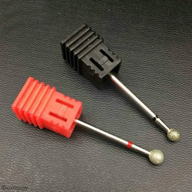 1 шт. Алмазная фреза для Ногтей Шариковая электрическая пилка ногтей фрезы