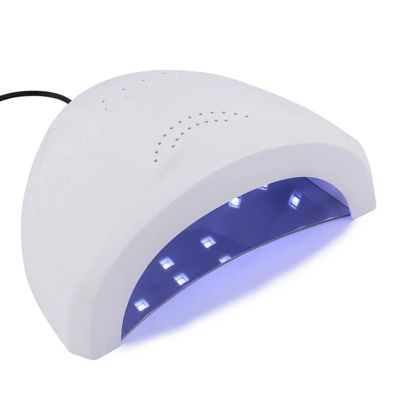 Лампа УФ/LED профессиональная для сушки гель лака сушилка с автоматическим