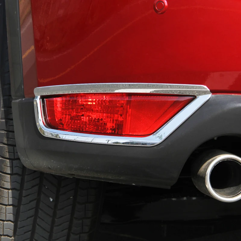 Для Mazda CX 5 CX5 KF 2017 2018 2019 хромированная зеркальная лампа крышка отделка бампер