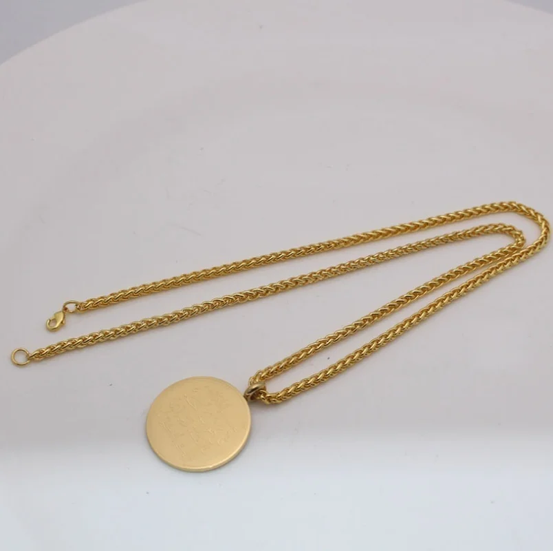 Мусульманский ислам Коран Аллах аль Ихлас подвеска ожерелье ювелирные