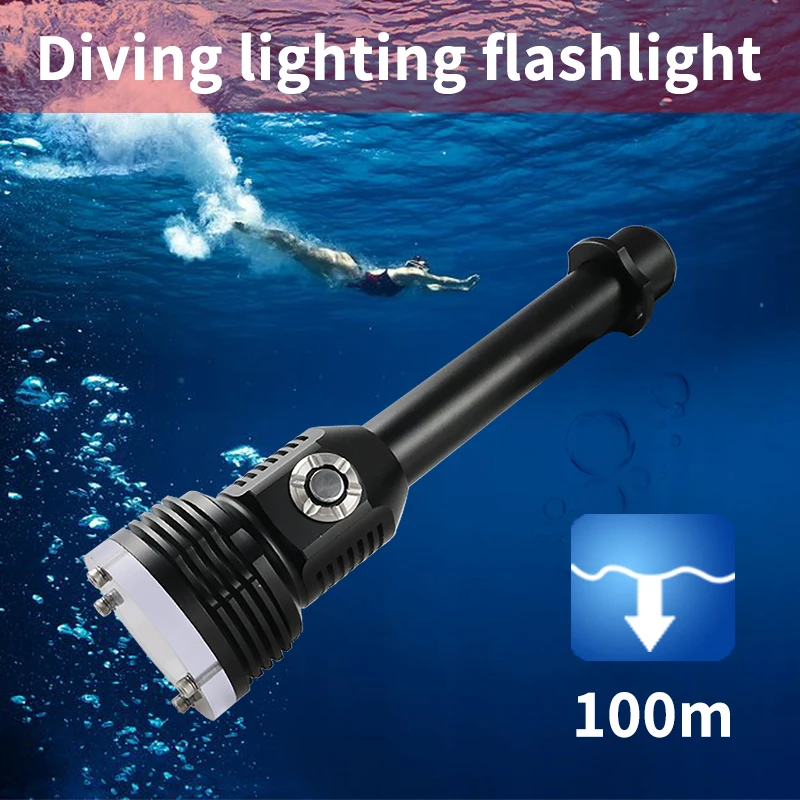 ARCHON D20 II W26 II diving flashing Professional underwater spot lights Powerful Led diving torch dive lighting dive photograpy enlarge
