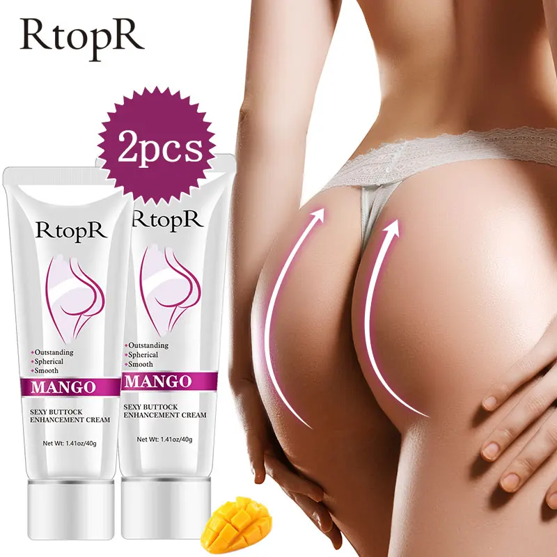 2 PCS Mango Buttock Enhancement Cream Effective Shape Hip Improves Back And Leg Pain Eliminate Printing And Firming buttock