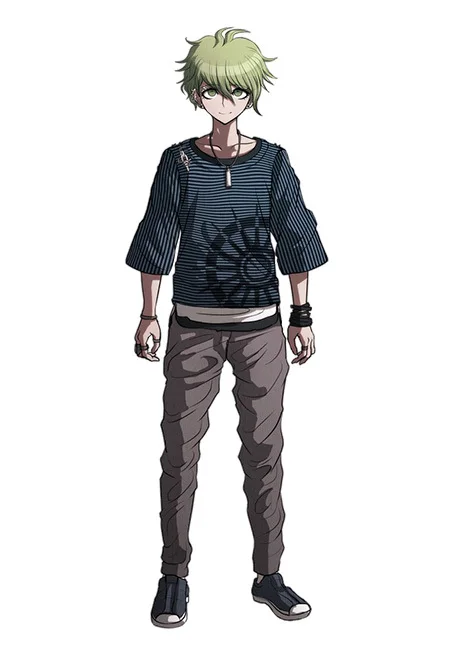 Коричневый Аниме Dangan Ronpa Danganronpa V3: Killing Harmony Kokichi Oma Saihara Shuichi Косплей акриловый стенд фигурка модель пластины Декор - Цвет: Коричневый