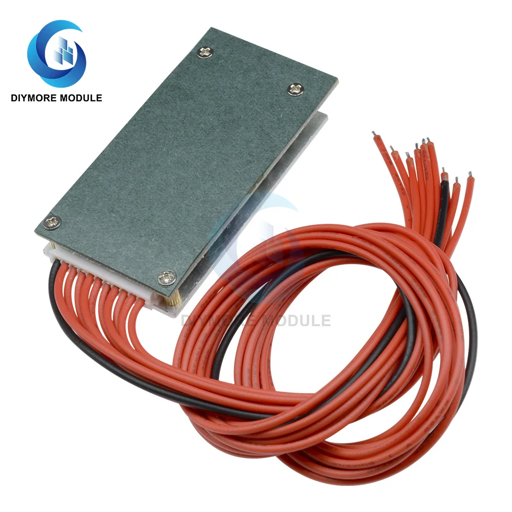 BMS 10S 36V 15A 20A Li-ion Lithium Battery Charge Protection Board with Balance PCB PCM For E-bike Escooter 18650 Cells Charging |