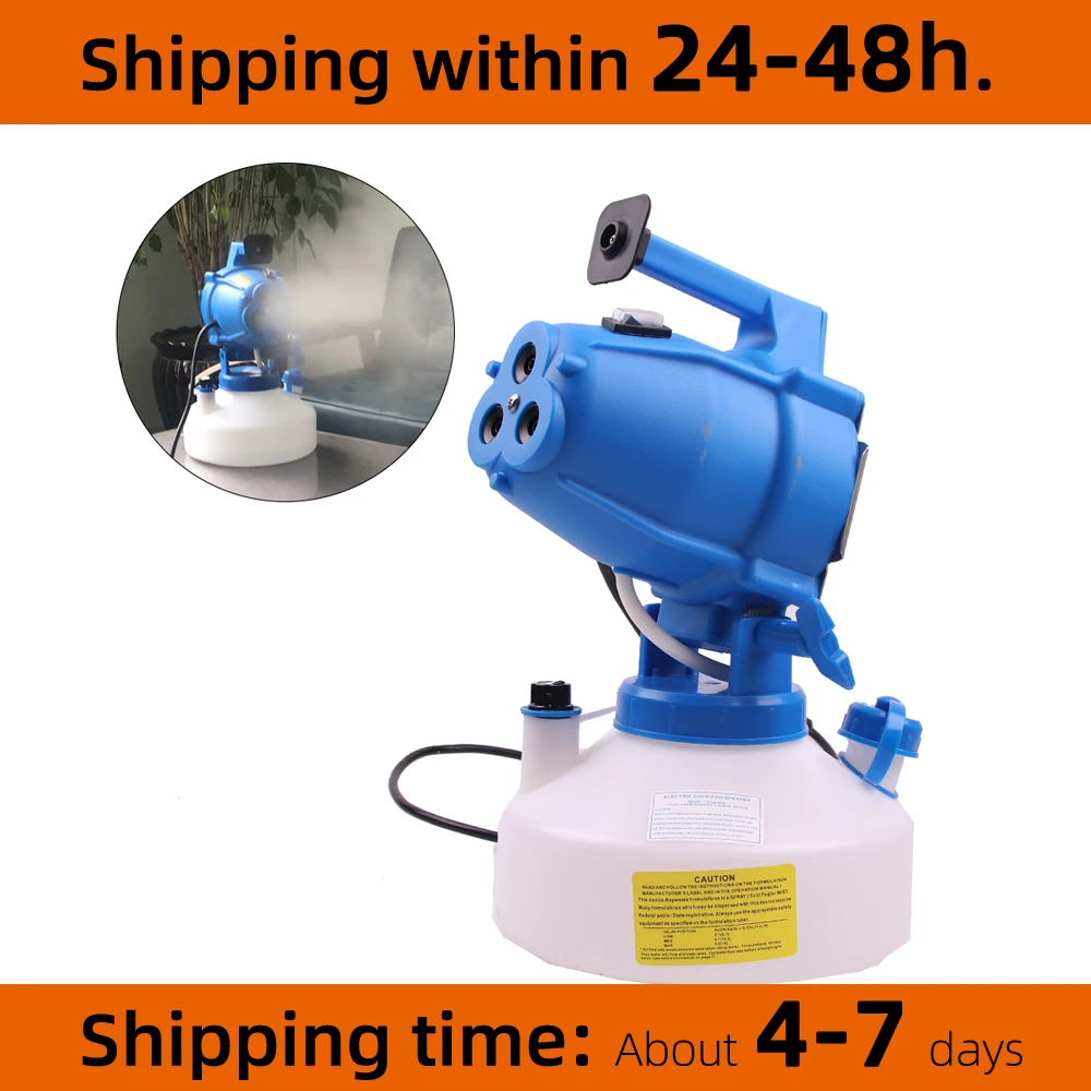 SWANSOFT 220V Electric ULV Fogger Sprayer Cold Fogging 4L Ultra Low Volume Nebulizer Sterilizer For Virus Disinfection Atomizer | Дом и сад
