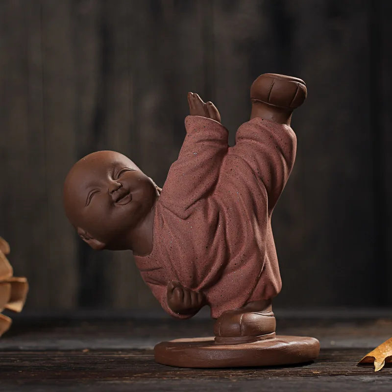 Песочный монах Yixing керамика детская Творческая фотография рукоделие|handicraft| |