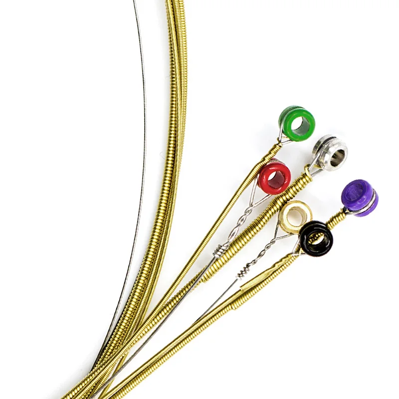 

1Set Acoustic Guitar String Hexagonal core+8% nickel FULL,Bronze Bright tone& Extra light Extra Light Medium