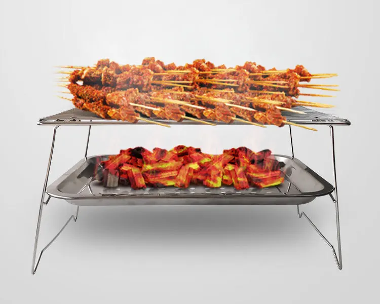 Mini Portable Charcoal Barbecue Grill Outdoor Stainless Steel BBQ Tools Set Non-Stick BBQ Net Charcoal Clip BBQ Accessories
Mini Portable Charcoal Barbecue Grill Outdoor Stainless Steel BBQ Tools Set Non-Stick BBQ Net Charcoal Clip BBQ Accessories