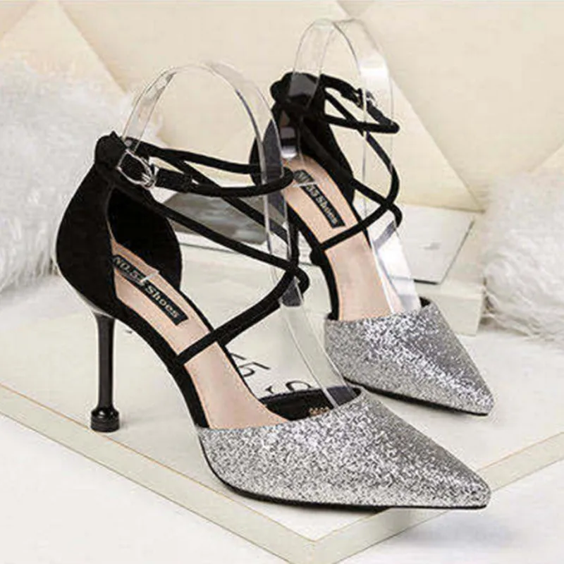 Туфли Cresfimix женские на высоком каблуке классические удобные офисная обувь черные