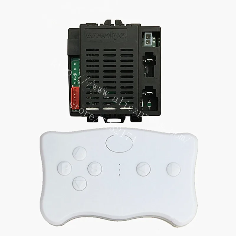 Детский Электрический игрушечный автомобиль Weelye RX18, приемник 2,4 ГГц, Bluetooth, дистанционное управление, с передатчиком медленного запуска