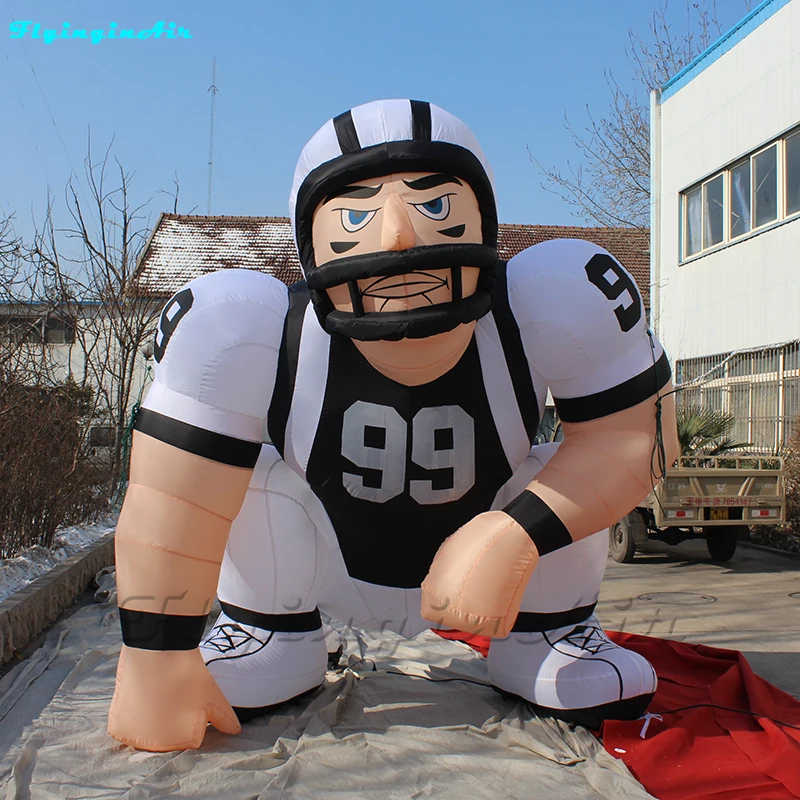 3 м американский футбольный спортивный рекламный надувной игрок на заказ Inflation