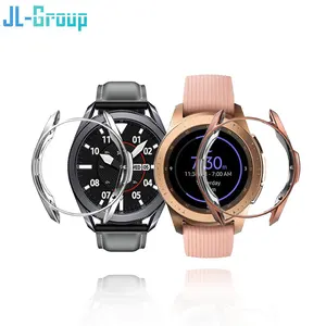 tpu case for samsung galaxy watch 3 41mm 45mm protector watch 46mm 42mm gear s3 s4 bumper smartwatch accessories protection free global shipping