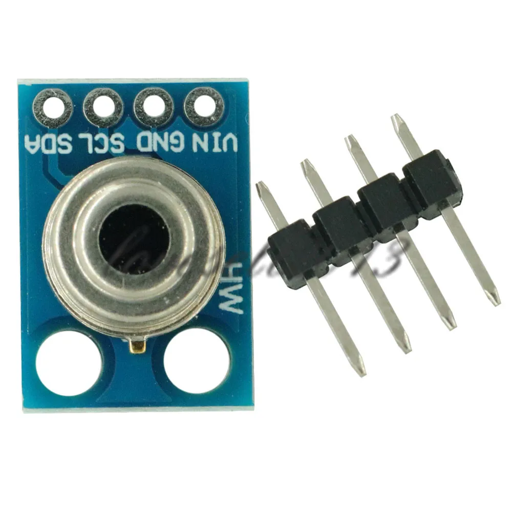 MLX90614 MLX90614ESF бесконтактный инфракрасный датчик температуры модуль IIC интерфейс ИК-датчик совместимый