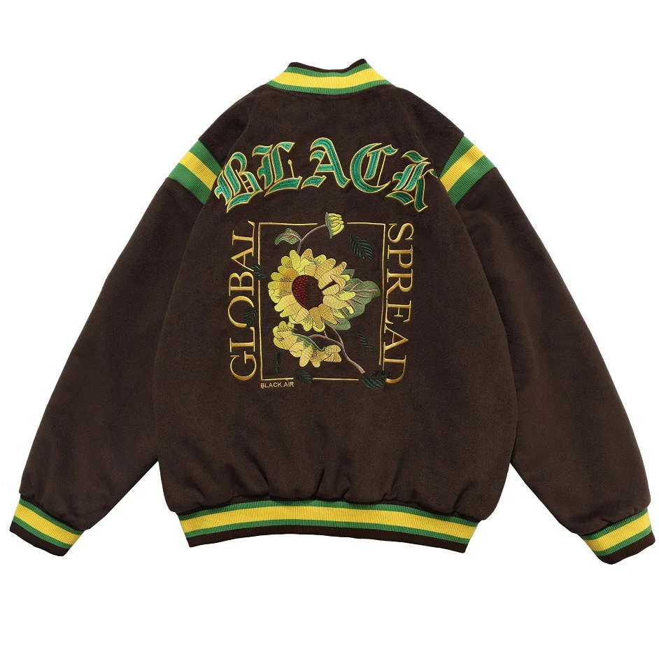 2020 новый хип хоп v образным вырезом бейсбольная шерстяная куртка мужская