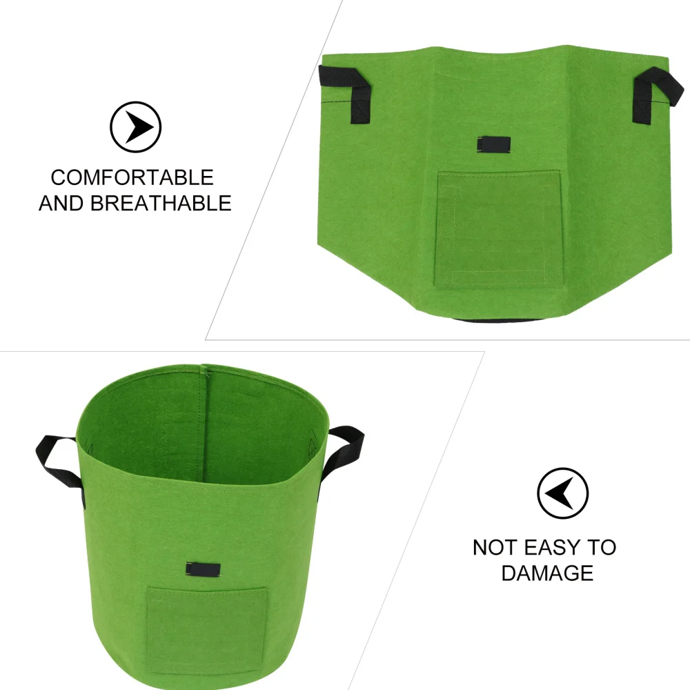 

2pcs 10 Gallons Plant Bag Garden Vegetable Planting Bag Potato Planting Pouch