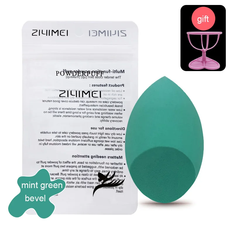 Красочная тыква в форме капли воды коническая Косметическая пуховка для основы