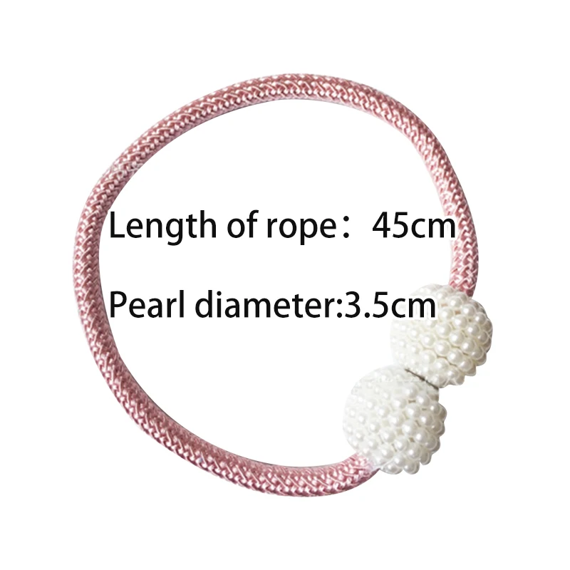 1 шт. жемчуг Магнитная занавеска зажим держатели для штор подхват на завязках