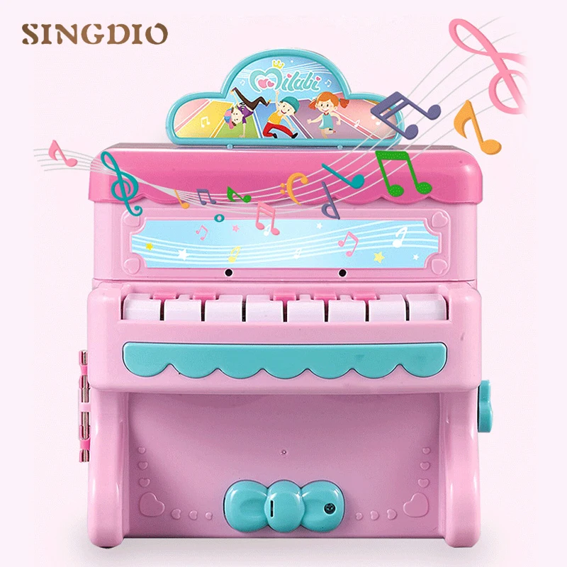 Детская игрушка Веселая семья маленький розовый пластиковый домик для девочек