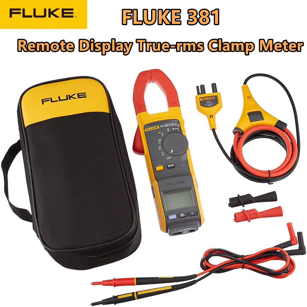 Измеритель-зажим Fluke 381 с дистанционным дисплеем истинное среднеквадратичное