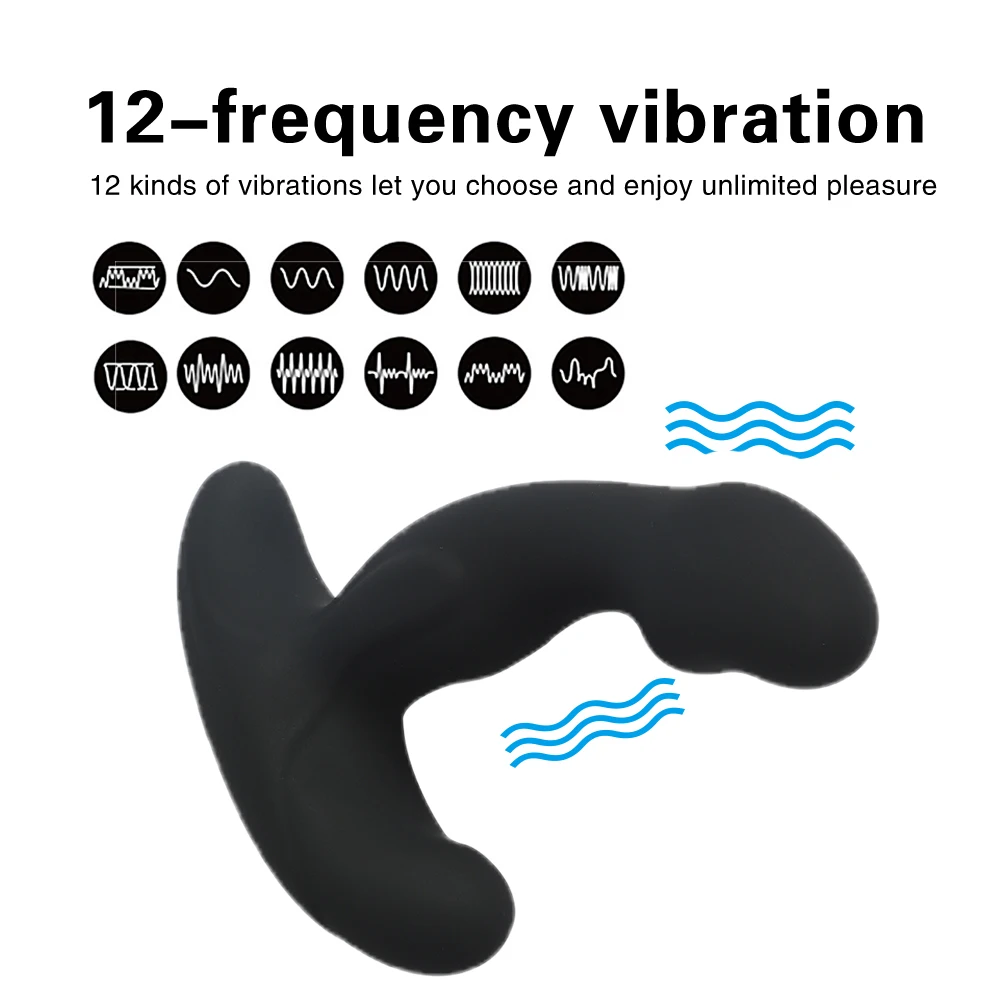 Беспроводной удаленный Анальный вибратор для мужчин секс-игрушки Анальная
