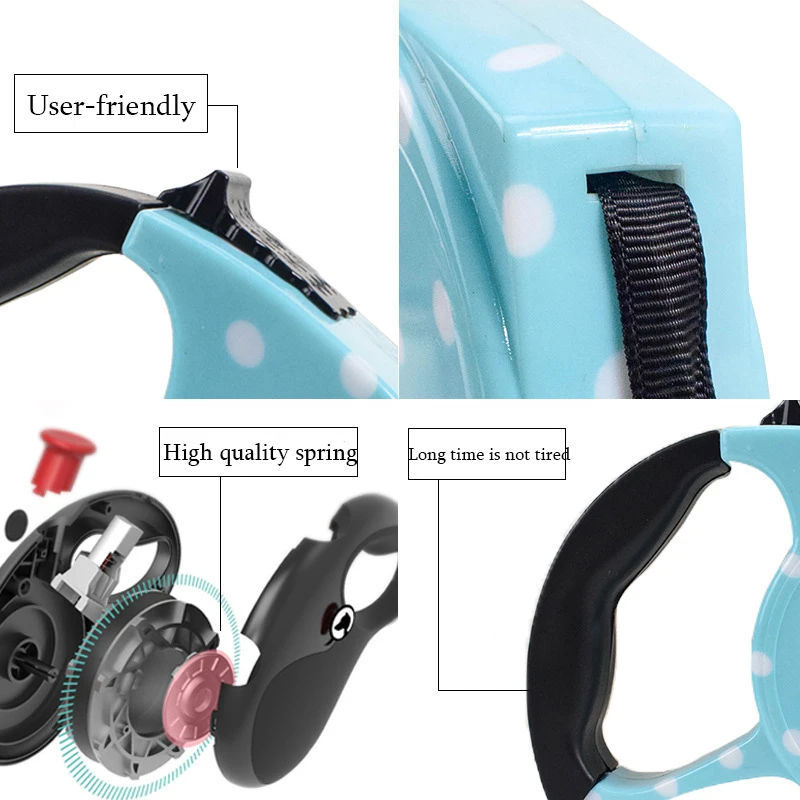 

Durable Leash Dog Cat Lead Extending Puppy Walking Running Lead Roulette For Dogs Leash Pechincha Perros Accesorios Perros