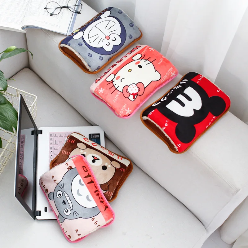 2019 Новая электрическая Горячая бутылка для воды картон грелка рук теплый Детский