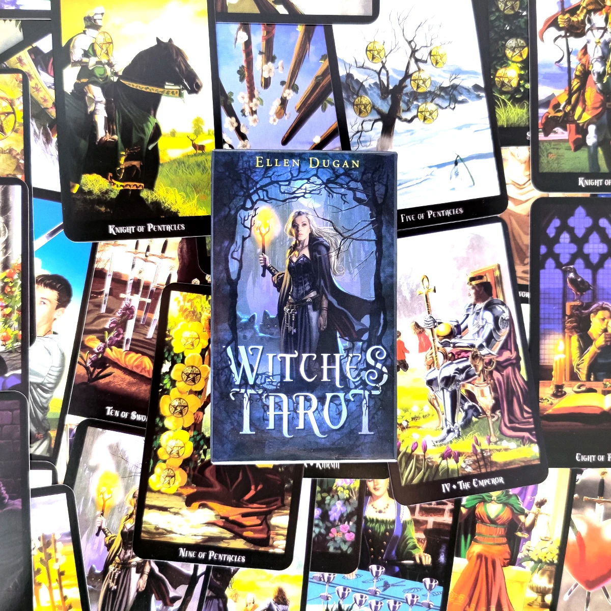 Карты Таро ведьмы мистическое руководство гадание развлечения настольные игры