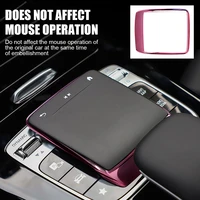 car center console touchpad screen controller cover mouse screen protector for 2020 2021 mercedes benz a b cla gle gls glb gla