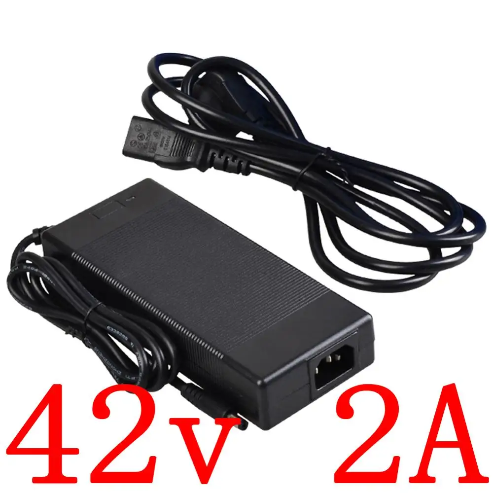 

36V Lithium Battery Charger 36V li-ion battery 10S 42V 2A Charger 42V 2A lithium Battery Charger 42V 2A Ebike charger