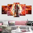 5 шт., Декоративные плакаты на холсте Сказочный хвост