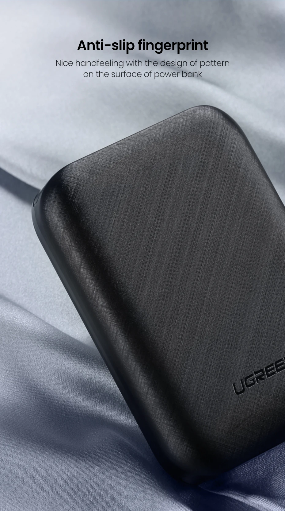 Ugreen power Bank 10000 мАч портативное зарядное устройство Внешняя батарея для мобильного телефона быстрое зарядное устройство для Xiaomi samsung S10 Mini power bank