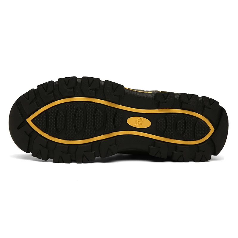 

Men Winter Hiking Shoes Leather Mountain Wear Resisting Sneakers Shoes Non-slip Mens Climbing Trekking Sport Outdoor Sneakers